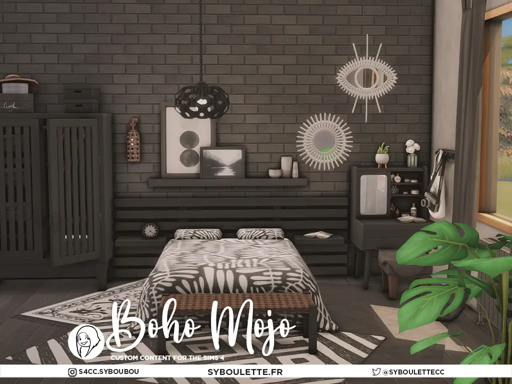 Галерея мода Набор для спальни Boho Mojo Bedroom #4
